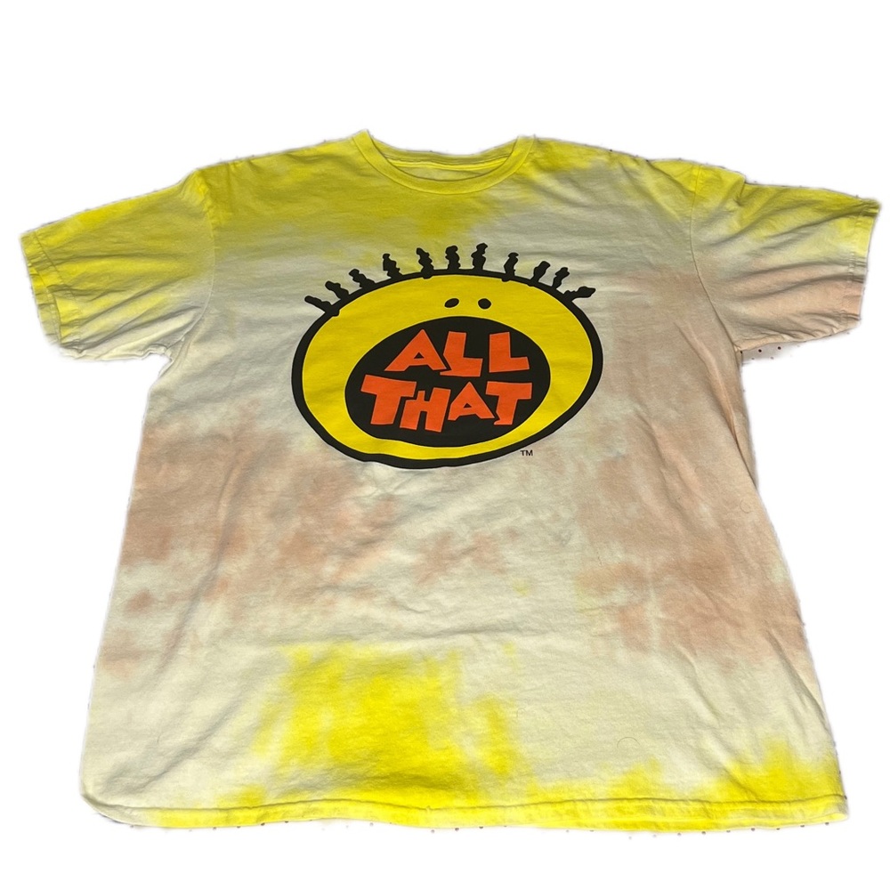 NWT| Nickelodeon All That T-Shirt Adult
Size Large |size: Large |color : yellow